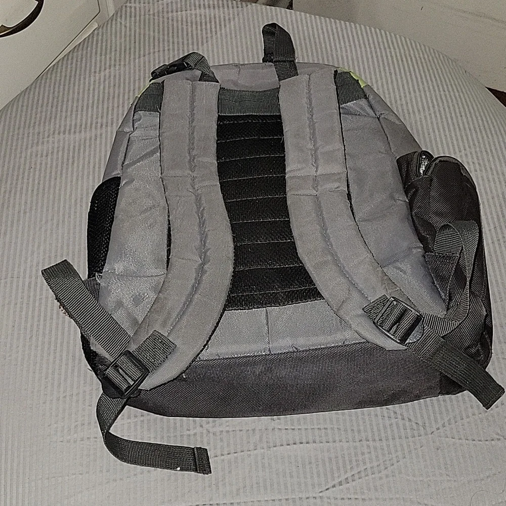 Eddie Bauer‎ Backpack Insulated Pocket Hiking Travel School Gray